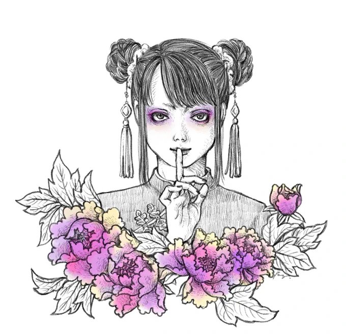 デジタルの絵 