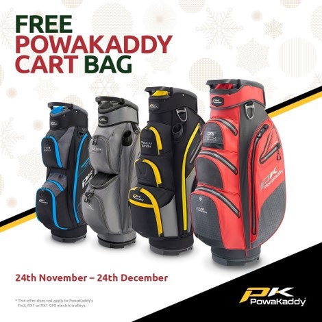 Nuneaton Golf Club (@nuneatongolf) on Twitter photo Looking for that perfect Christmas gift? 🎁 Purchase a new Powakaddy Lithium Electric Trolley and choose a Free Powakaddy Cart bag (£159.99-£289.99*) 🎄 To find out more please call our Pro Shop on 02476 347810 (Option 1) 📞
*Trolley restrictions apply and bag models vary Looking for that perfect Christmas gift? 🎁 Purchase a new Powakaddy Lithium Electric Trolley and choose a Free Powakaddy Cart bag (£159.99-£289.99*) 🎄 To find out more please call our Pro Shop on 02476 347810 (Option 1) 📞
*Trolley restrictions apply and bag models vary