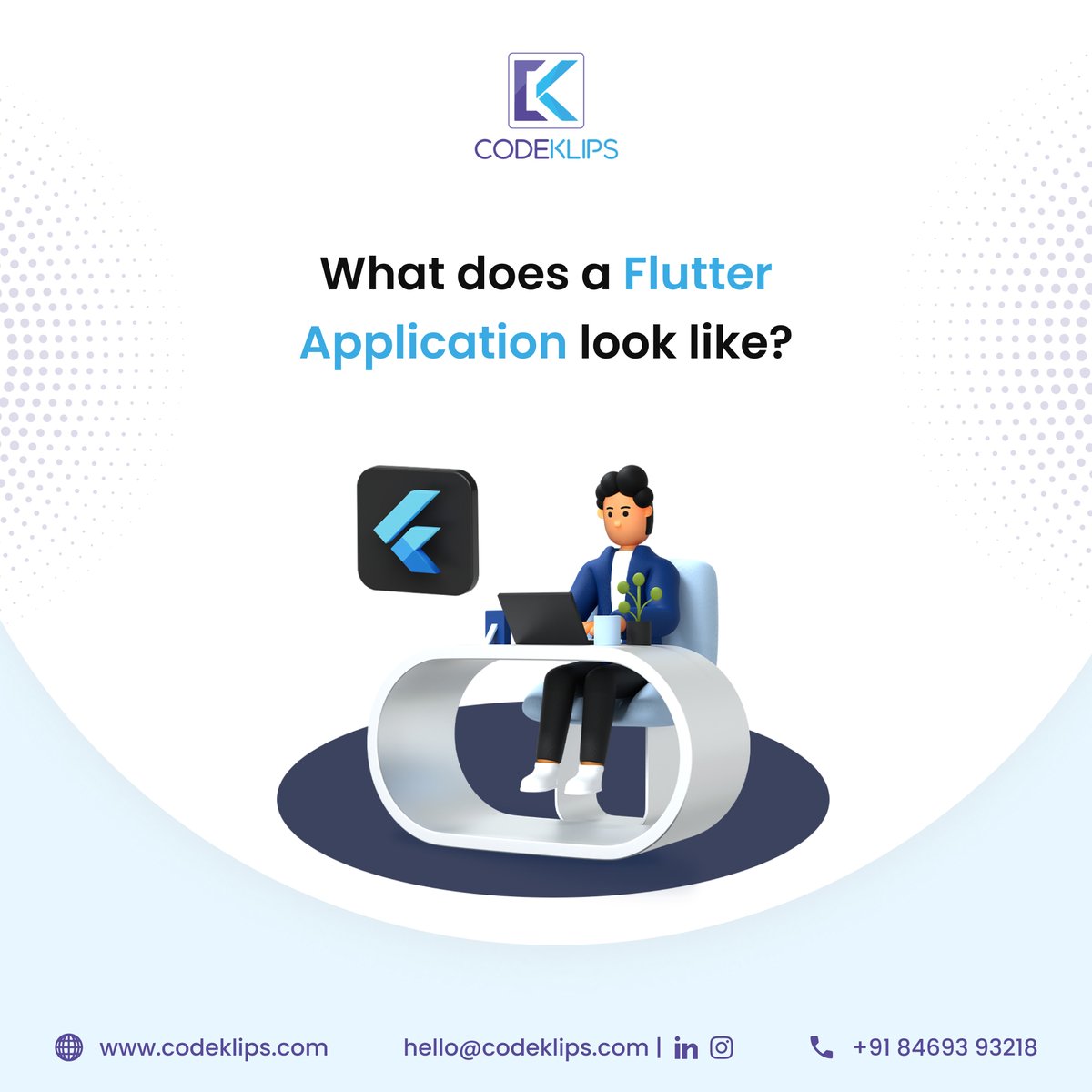 CodeKlips's tweet image. What does a flutter application look like? ☺

#Flutter #fluttercommunity #mobileapp #mobileappdevelopment