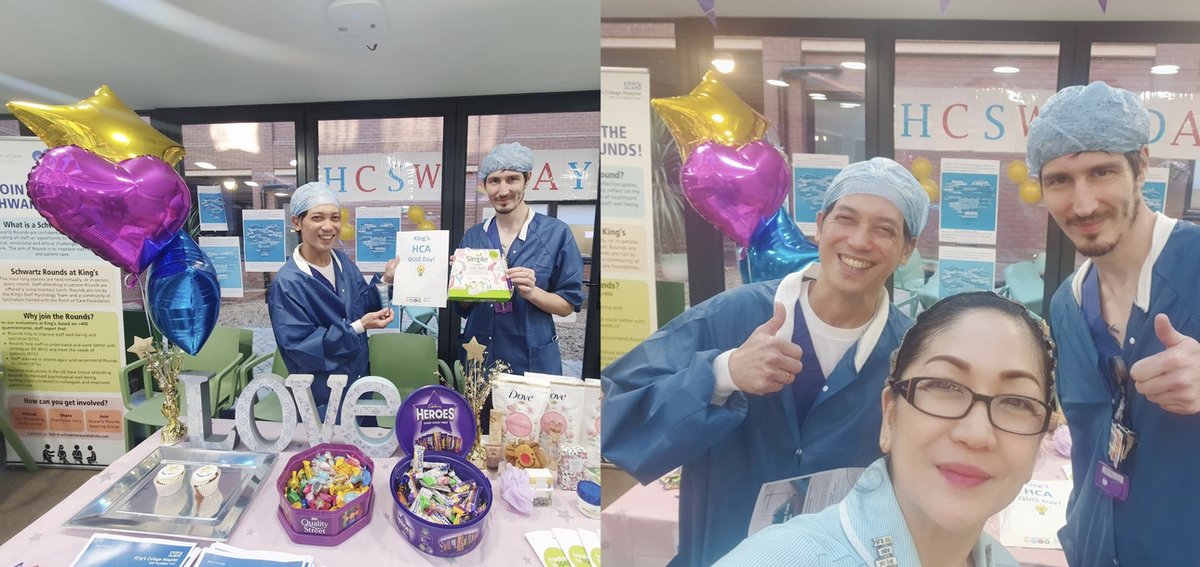 📸 Images from our #NursingSupportWorkersDay celebrations at Orpington Hospital!

Thank you who everyone who joined us to mark our brilliant #SupportWorkers at King's 💙

#TeamKings l  #TeamCNO