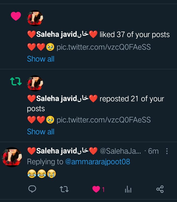 ammararajpoot08's tweet photo. Myry pas ASI dost ha ap KY pas Kya ha🥱🤧😉
RT ka button b sth tha 🙄🤨🥱
@SalehaJavid https://t.co/IjG1tNgbYz
