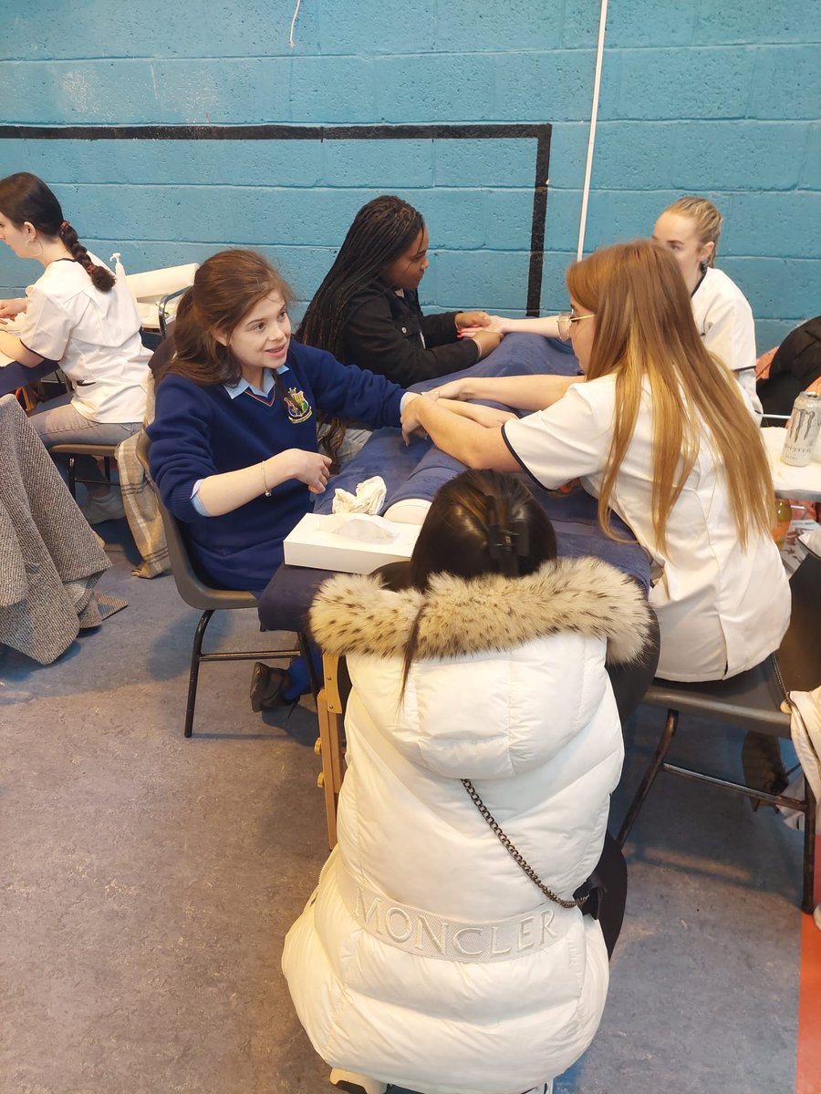 STJRushGuidance's tweet photo. 5G &amp; 6G who are taking the Leaving Cert Applied course in @stjosephsrush had a great time yesterday learning about all the opportunities and possibilites that are available to them at the #CAW2023 @ColDhulaigh Open Day 💙 #cdcfe @CollegeAware @RoisinMcGowan42 @ciaranreade https://t.co/ymkfjF0aYD