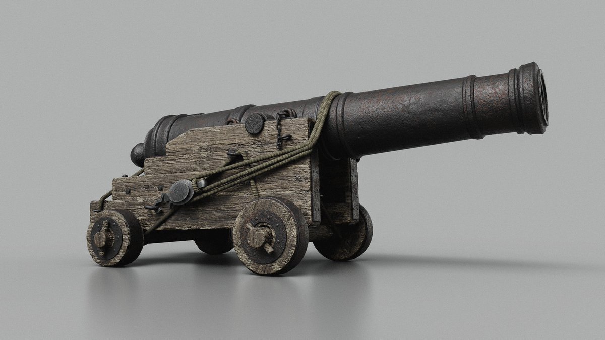 yarospd's tweet photo. Project finished!🪴

Now the real question: Does this automatically make me a captain pirate? 🤔

You can check the full project here:
https://t.co/o23bQqVj0R

#gameart #gamedev #3dart #3d #realistic #prop https://t.co/UQJ2uzU3nt