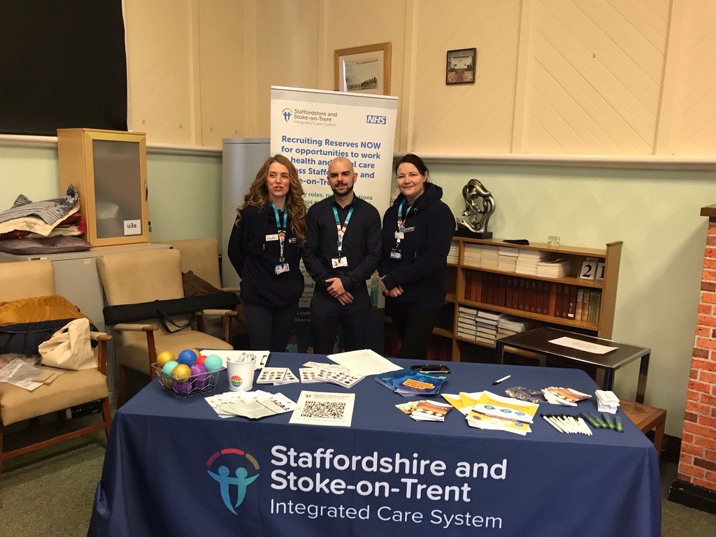 Aimee, Andrew and Lisa are here to offer advice and support around Health and Social Care careers 💙

If you are aged 50+ and would like to know more about opportunities available to you in Health and Social

The event runs from 10am-2pm and is free admission.