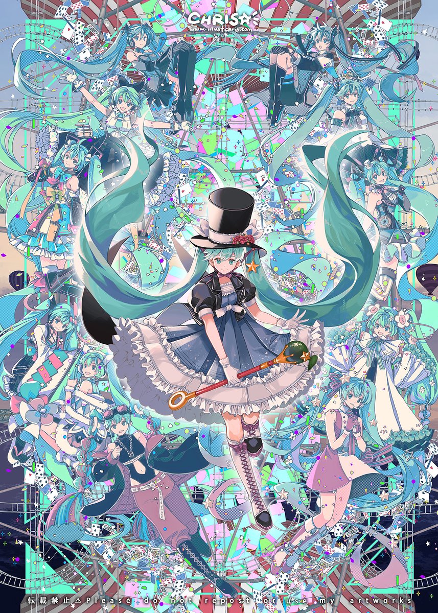 2013年から始まったマジカルミライの原点には、CHRISさんがデザイン