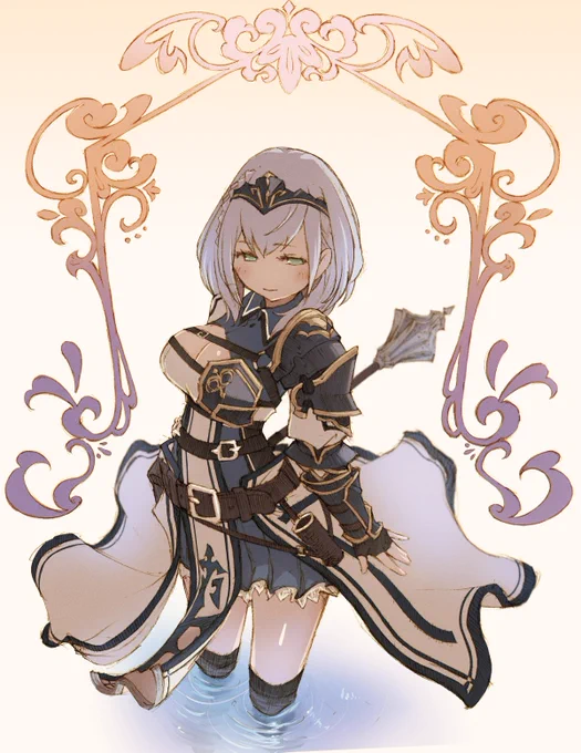 誕生祭ということで、過去に描いた団長など。#白銀ノエル #ノエラート 