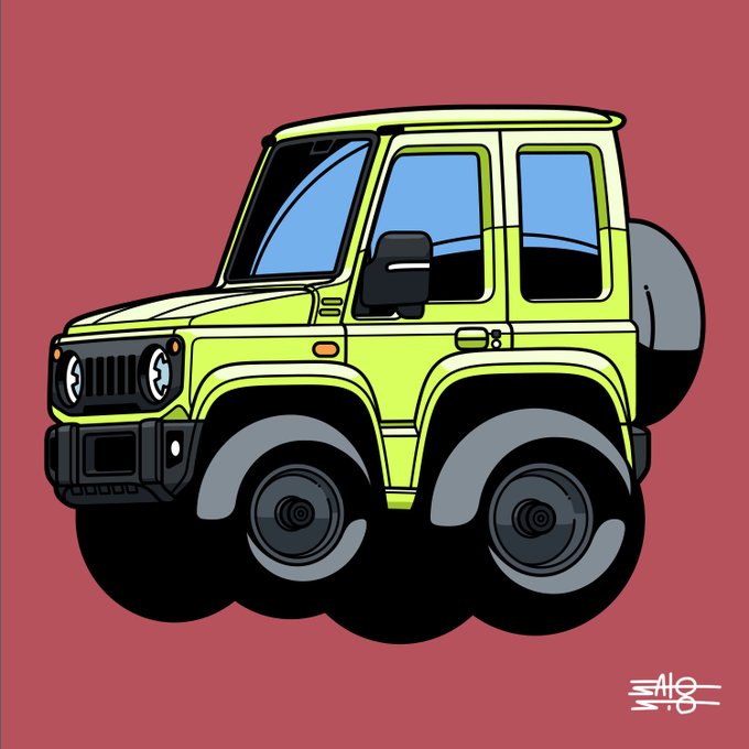 「signature truck」 illustration images(Latest)