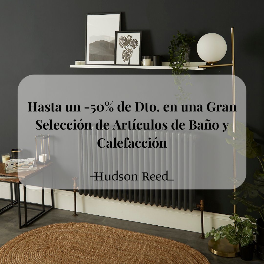 HudsonReedES's tweet photo. Explore nuestra colección completa de productos de baño y calefacción.  𝐁𝐥𝐚𝐜𝐤 𝐅𝐫𝐢𝐝𝐚𝐲 artículos de baño con hasta -𝟓𝟎%. Extra -𝟏𝟎% en compras de más €500 con el bono 𝐁𝐋𝐀𝐂𝐊𝟏𝟎.

#HudsonReedES #Oferta #Promocion #Sale #Radiadores #Baño #Bathroom #Shower #Ducha https://t.co/bMAfm7RTi1