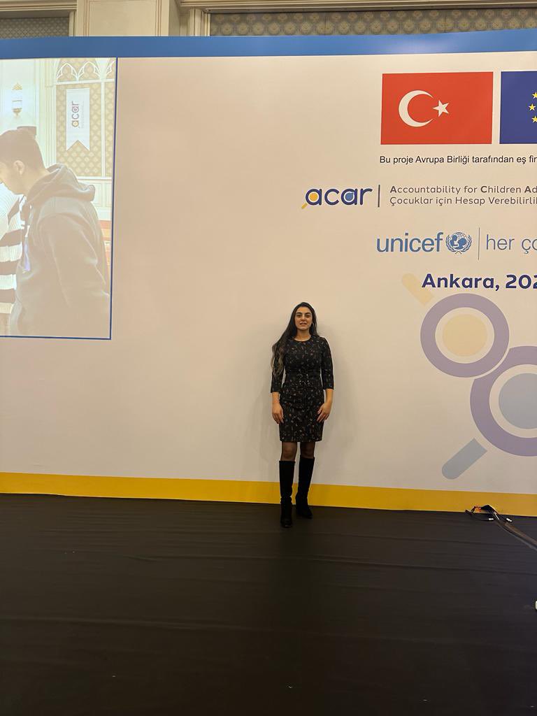 moridermorider's tweet photo. Dernek üyemiz Saliha Acar, Unicef’in Çocuklar İçin Hesap Verebilirlik Haklar İçin Savunuculuk Prejesinin ( acar ) Ankara’da ki açılışında. https://t.co/F9F2R7ID6k