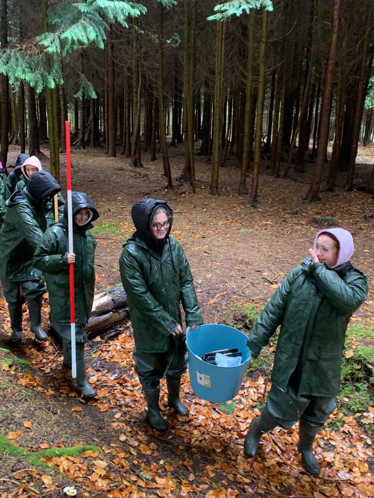 stmichaelshfss's tweet image. 6th Year Geography Field Trip to Kippure Estate in Wicklow where we measured river velocity, analysed beload and studied the valley profile. #geographyrocks @lecheiletrust1