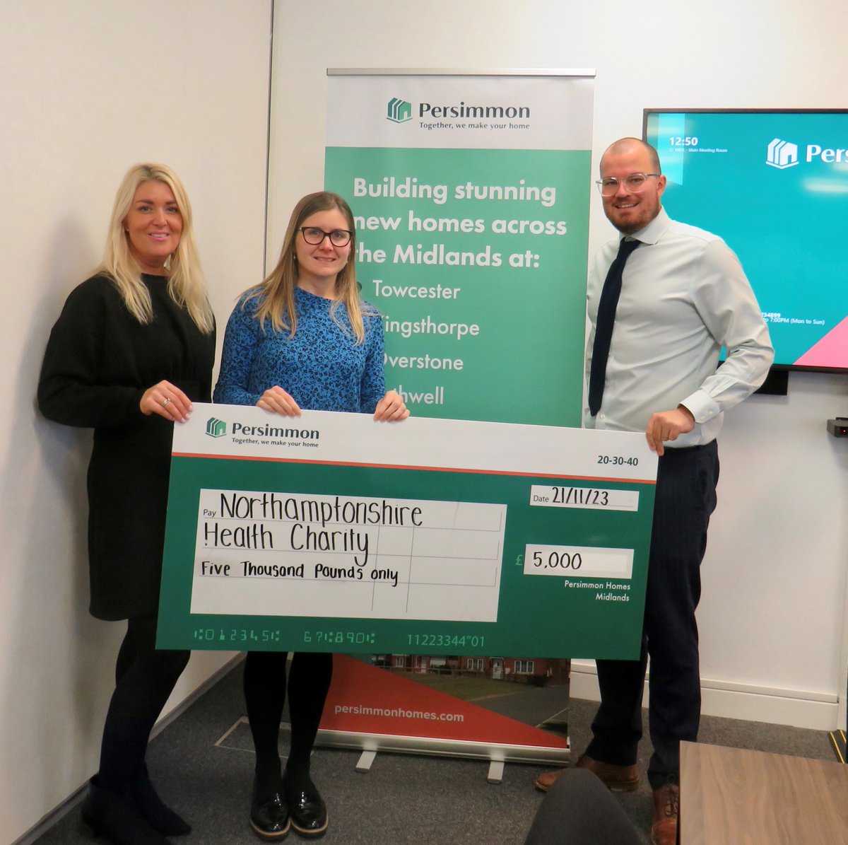 💚 #ThankYou so much <a href="/PersimmonHomes/">persimmonhomes</a> for donating £5,000 to benefit an outdoor space at The Squirrels in Rushden, a short break facility for children with disabilities &amp; complex health needs. 
Read the full story:
👇
tinyurl.com/4xakutff

#donation #charity