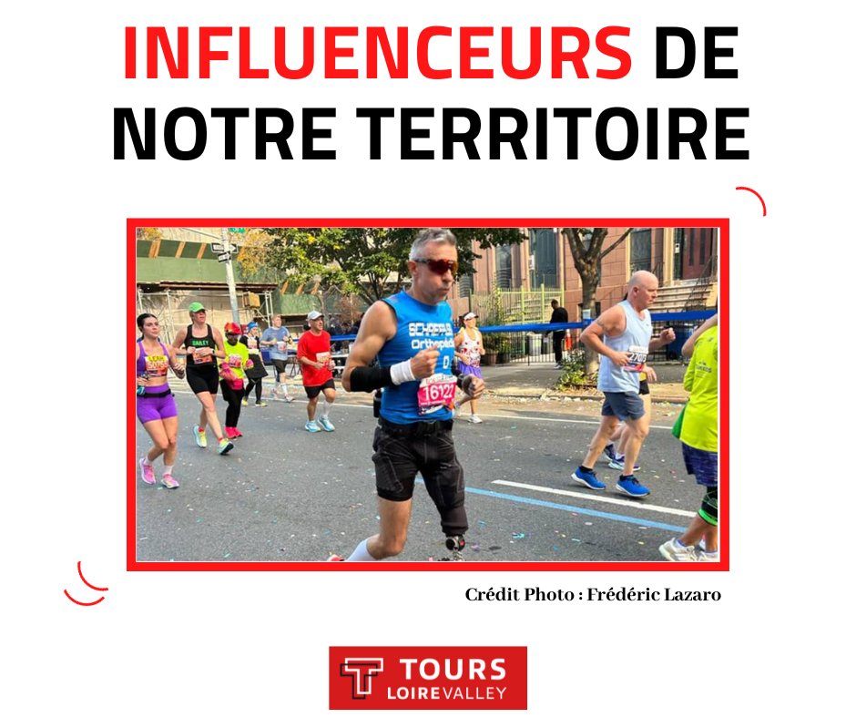 [Une pépite sportive au marathon de New York]

Le Tourangeau Frédéric Lazaro, amputé d'une jambe vient de faire le marathon de New York 👏
Ce sportif ne s’arrête pas là et compte bien relever de nouveaux challenges ! 🙂

#fierdematouraine #pepitesdeTouraine #ToursLoireValley