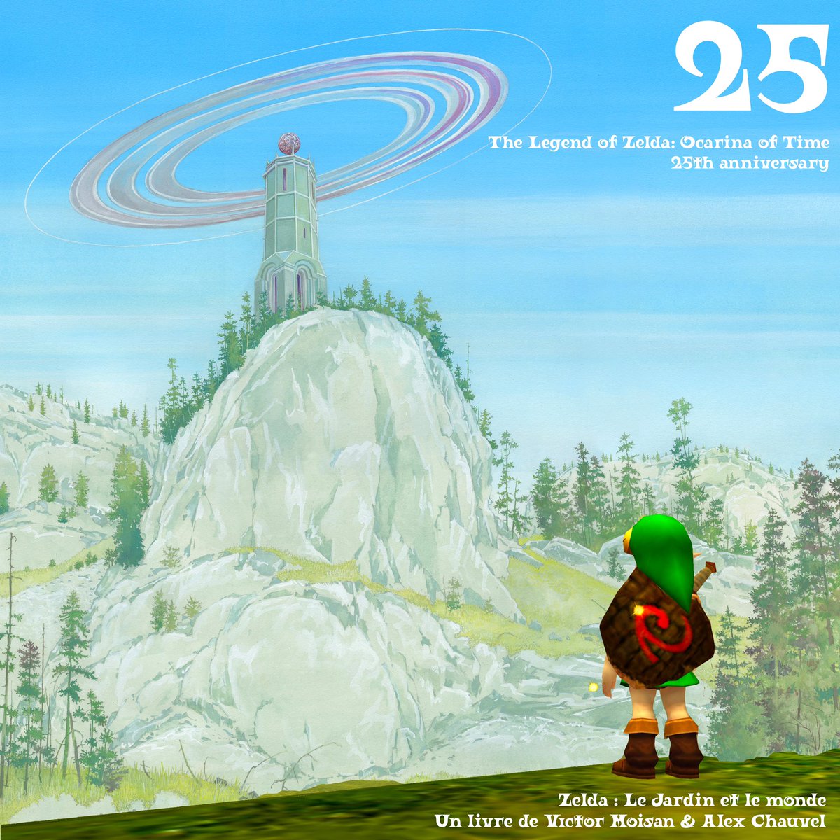 Zelda Ocarina of Time fête son 25ème anniversaire, deux ans pile ou presque, après la sortie du livre de Victor Moisan et Alex Chauvel. L’occasion de vous dire qu’il est encore disponible, mais plus pour longtemps, et qu’un troisième tirage se profile pour 2024 🔮🪴