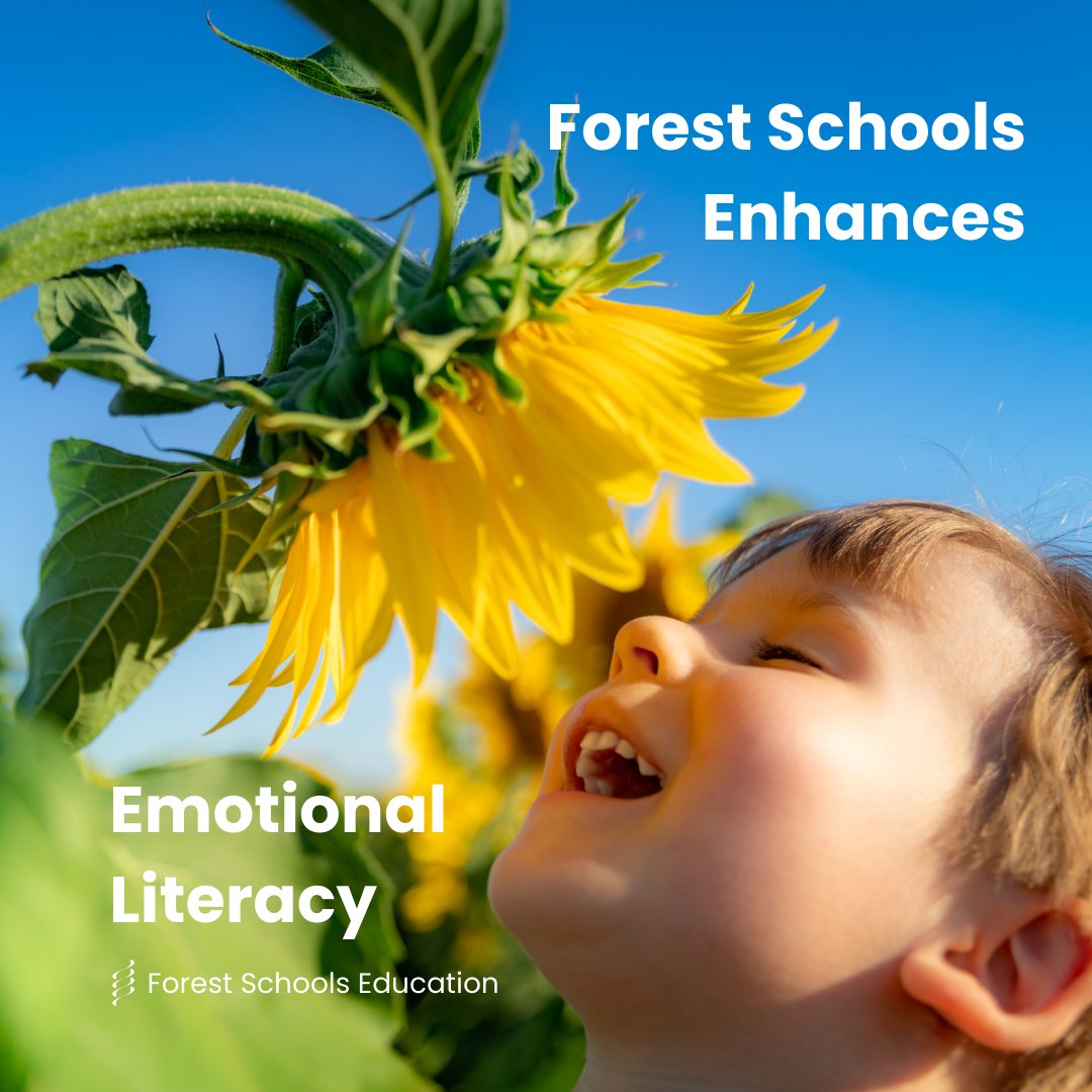 Forest Schools create an environment for children to explore and manage their emotions. Children are encouraged to express themselves and share their feelings, which can improve their emotional literacy and communication skills. ❤️ #forestschool #outdoorlearning