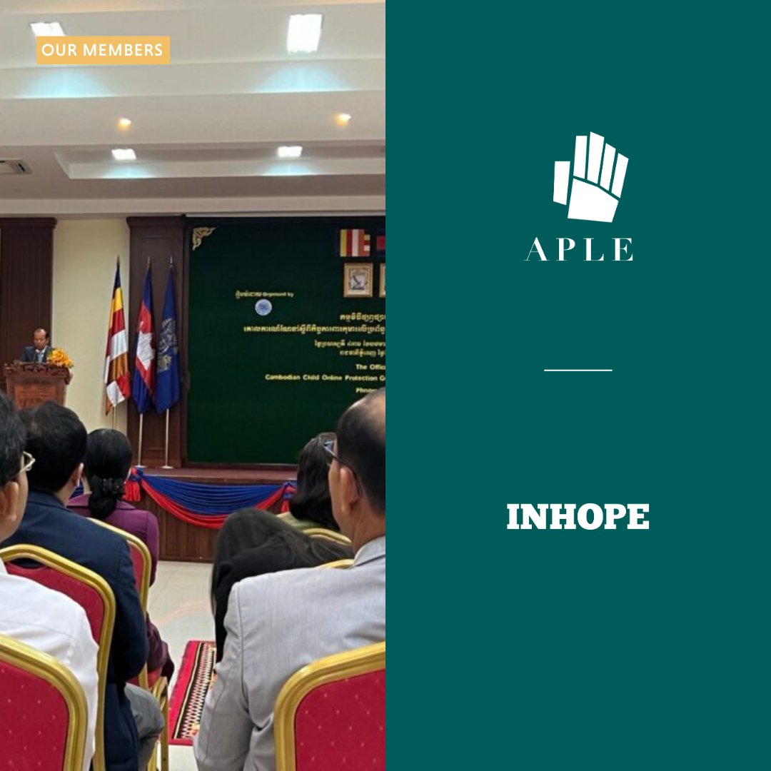 In July 2023, Cambodia launched Child Online Protection Guidelines for a safer digital world. @APLECambodia actively contributes to their development and streamlines CSAM reporting mechanisms for child protection. Read more➡️ bit.ly/45ORpF6      

#hotlineofthemonth