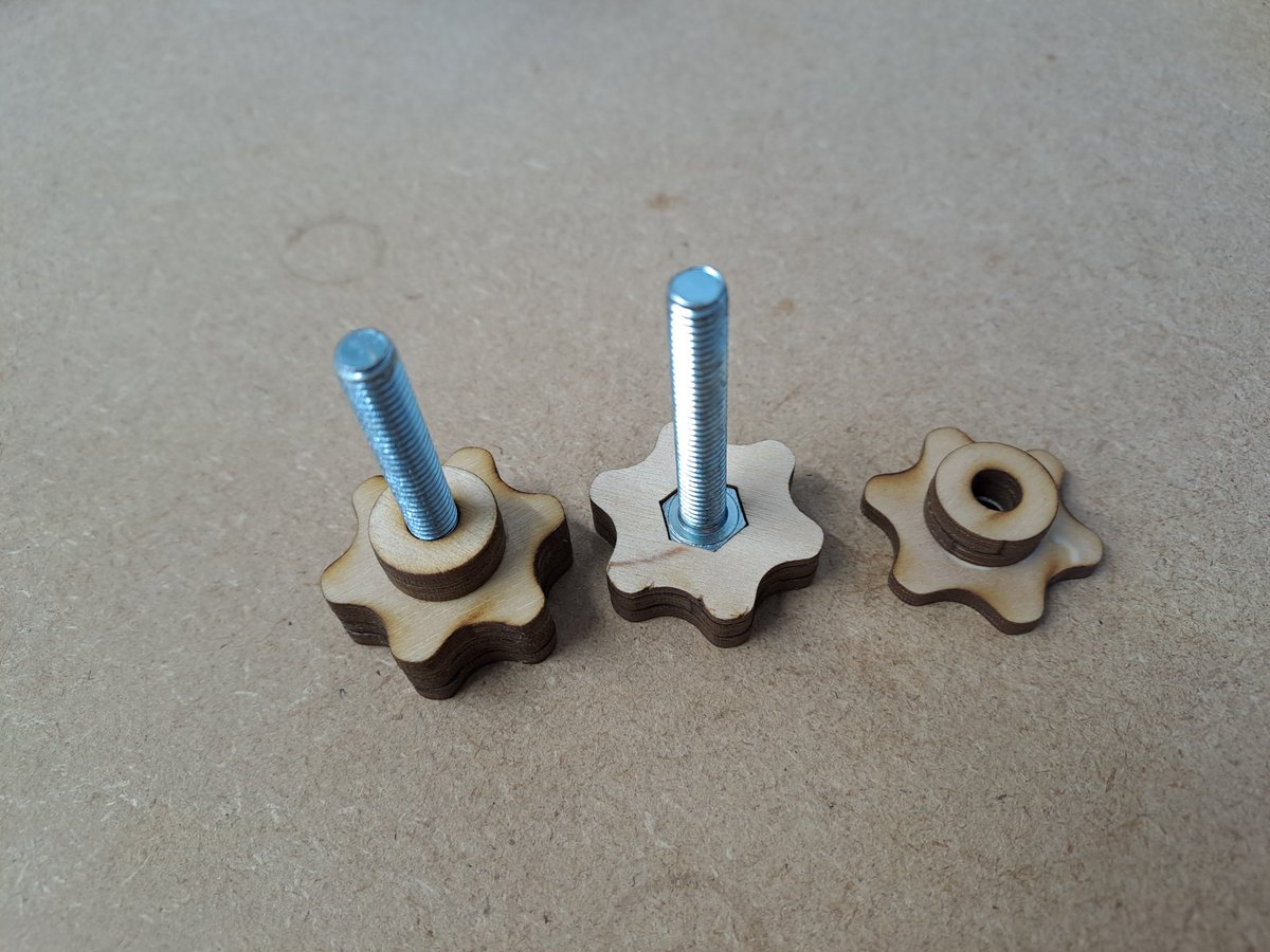 msraynsford's tweet image. Knobs. Different project but still useful. #makevember