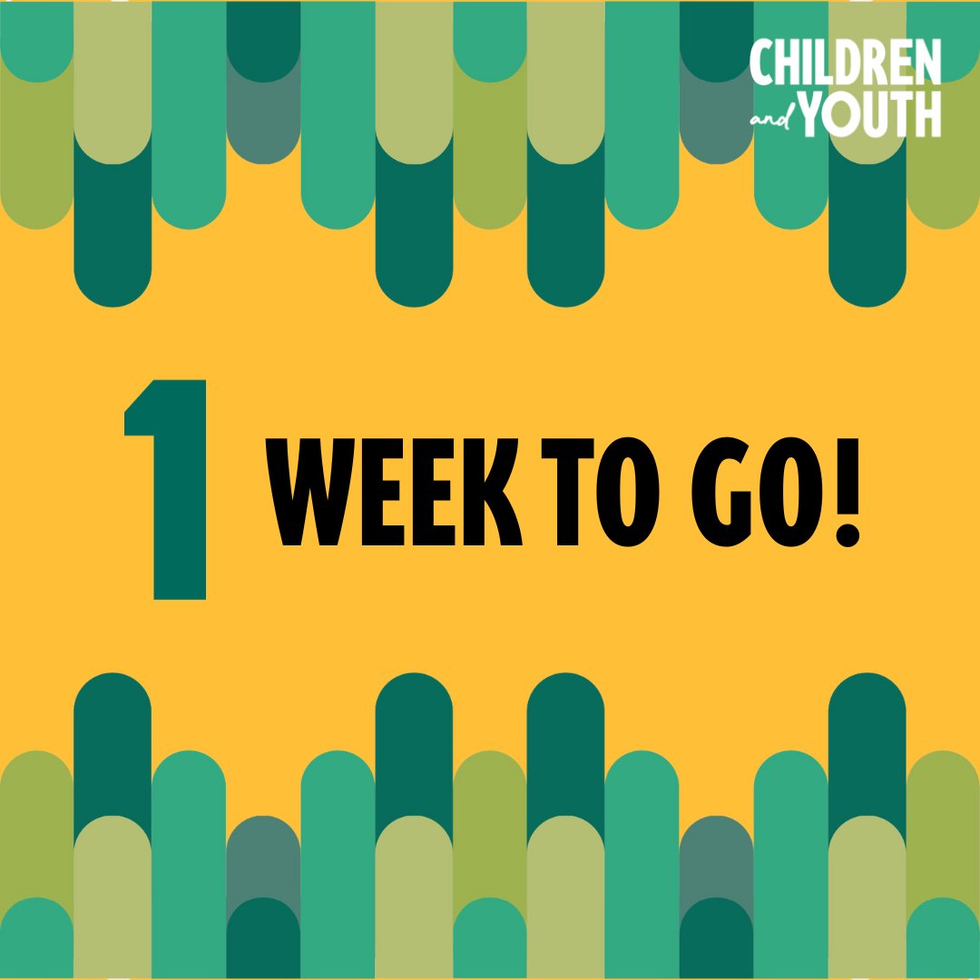 1 week until #COP28! 🌍 1 week until we make our voices heard ✊🏻✊🏼✊🏽✊🏾✊🏿 1 week until we demand #ClimateAction 👏 1 week until the Children and Youth Pavilion 🎉