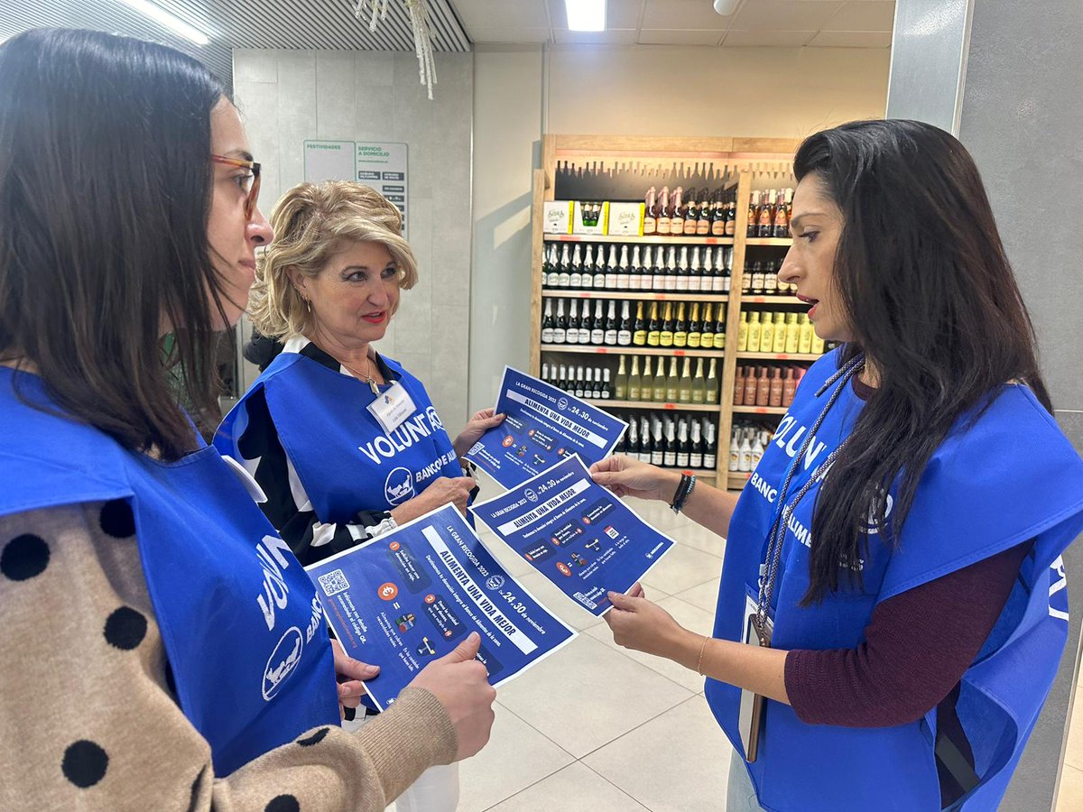 Nuestros compañeros os informarán en los distintos supermercados de cómo puedes ayudar a los Bancos de Alimentos 

#CastillayLeón #CastillaLaMancha 
#GranRecogidadeAlimentos2023 
#alimentaunavidamejor 
#AquonaContigo