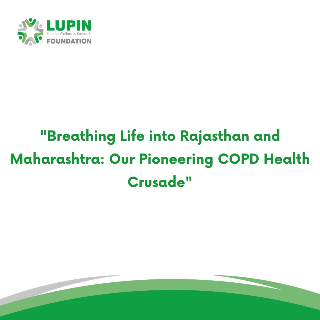 LupinCSR's tweet photo. 𝐁𝐫𝐞𝐚𝐭𝐡𝐢𝐧𝐠 𝐋𝐢𝐟𝐞 𝐢𝐧𝐭𝐨 𝐑𝐚𝐣𝐚𝐬𝐭𝐡𝐚𝐧 𝐚𝐧𝐝 𝐌𝐚𝐡𝐚𝐫𝐚𝐬𝐡𝐭𝐫𝐚 🌬️

In celebration of #WorldCOPDDay, @LupinCSR  orchestrated health camps in collaboration with the state health departments in Alwar, #Rajasthan, and Palghar and Dhule, #Maharashtra. https://t.co/E8Ufnpaz9D
