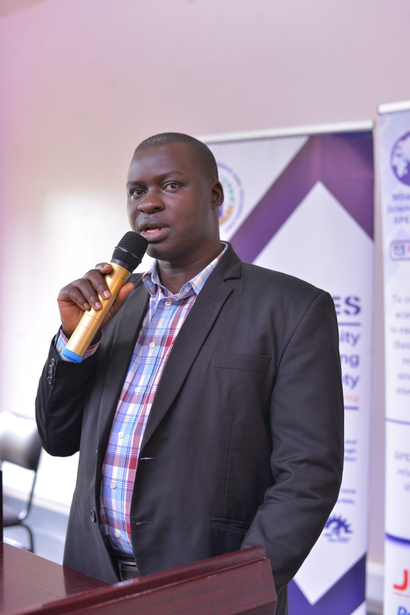 MbararaUST's tweet photo. The #Energy4me Conference has been officially opened by Dr.  Johnes Obongoloch, who serves as the dean,FAST.

 He expressed his gratitude to the organizers &amp; attendees of this conference.

He also advocated for the use of clean energy in our daily lives so as to save trees. https://t.co/c4JFAEmYIi