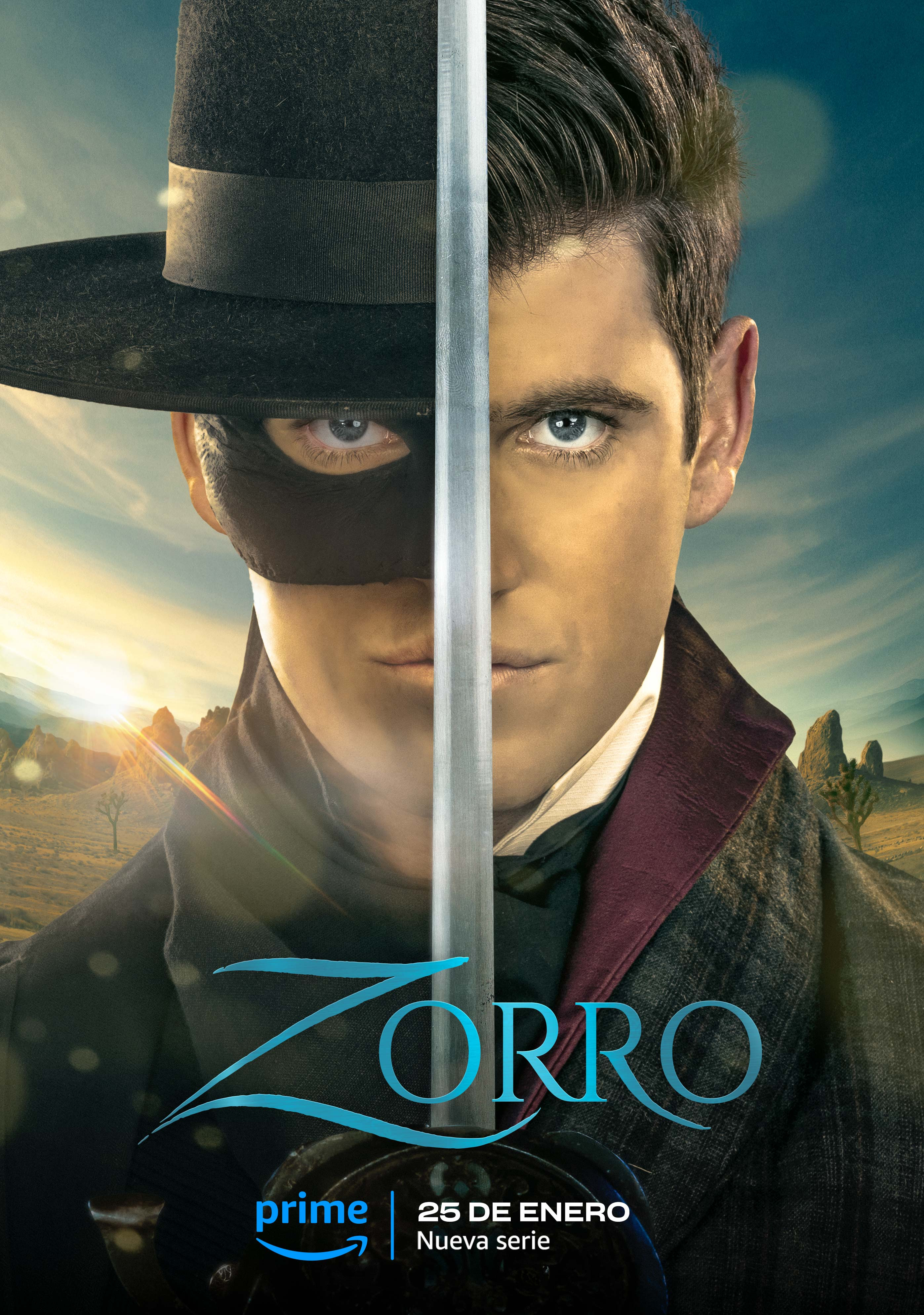 Zorro, la serie protagonizada por Miguel Bernardeau, ya tiene fecha de