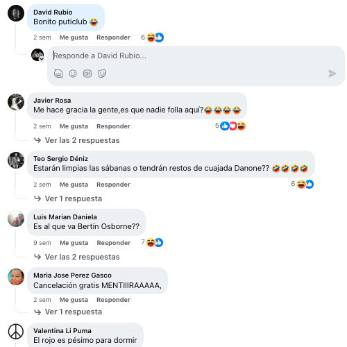 ehratas's tweet photo. Anuncio real de Booking y algunos de los comentarios. Nada que añadir #advertfail #ehsubidasdetono #ehmentessucias https://t.co/g6rt7M5jfT