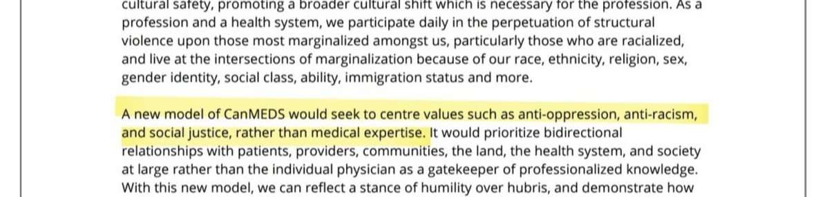 <a href="/DrJacobsRad/">David Jacobs</a> <a href="/Royal_College/">The Royal College</a> <a href="/fordnation/">Doug Ford</a> A new model of medical care "would seek to centre ... social justice, rather than medical expertise."

I thought it was conservatives and populists who were hostile to expertise?