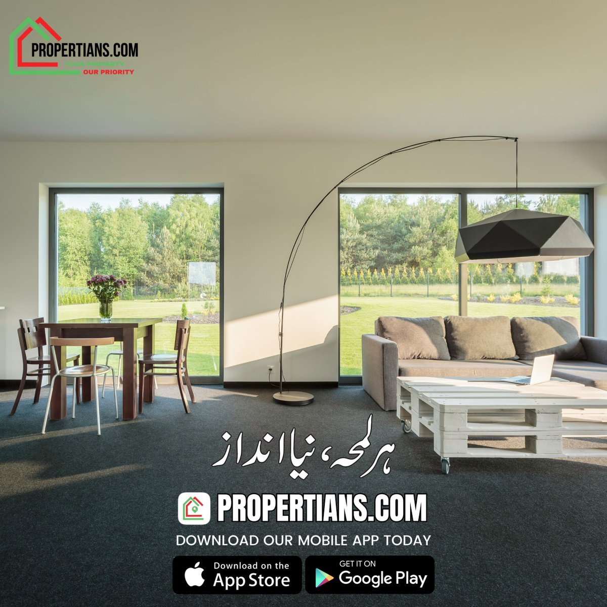 propertianspk's tweet photo. Seize every moment with a new way of living.
Explore https://t.co/OfmrQVHZMd for your dream home. π‘β¨ Discover more at https://t.co/A8RhnElUnk.
.
.
.
#sellonpropertians #propertians #PakRealEstate #PropertyPakistan #RealEstateKarachi #IslamabadHomes #propertiansApp #RealEstate https://t.co/5y8Uu5J8WN