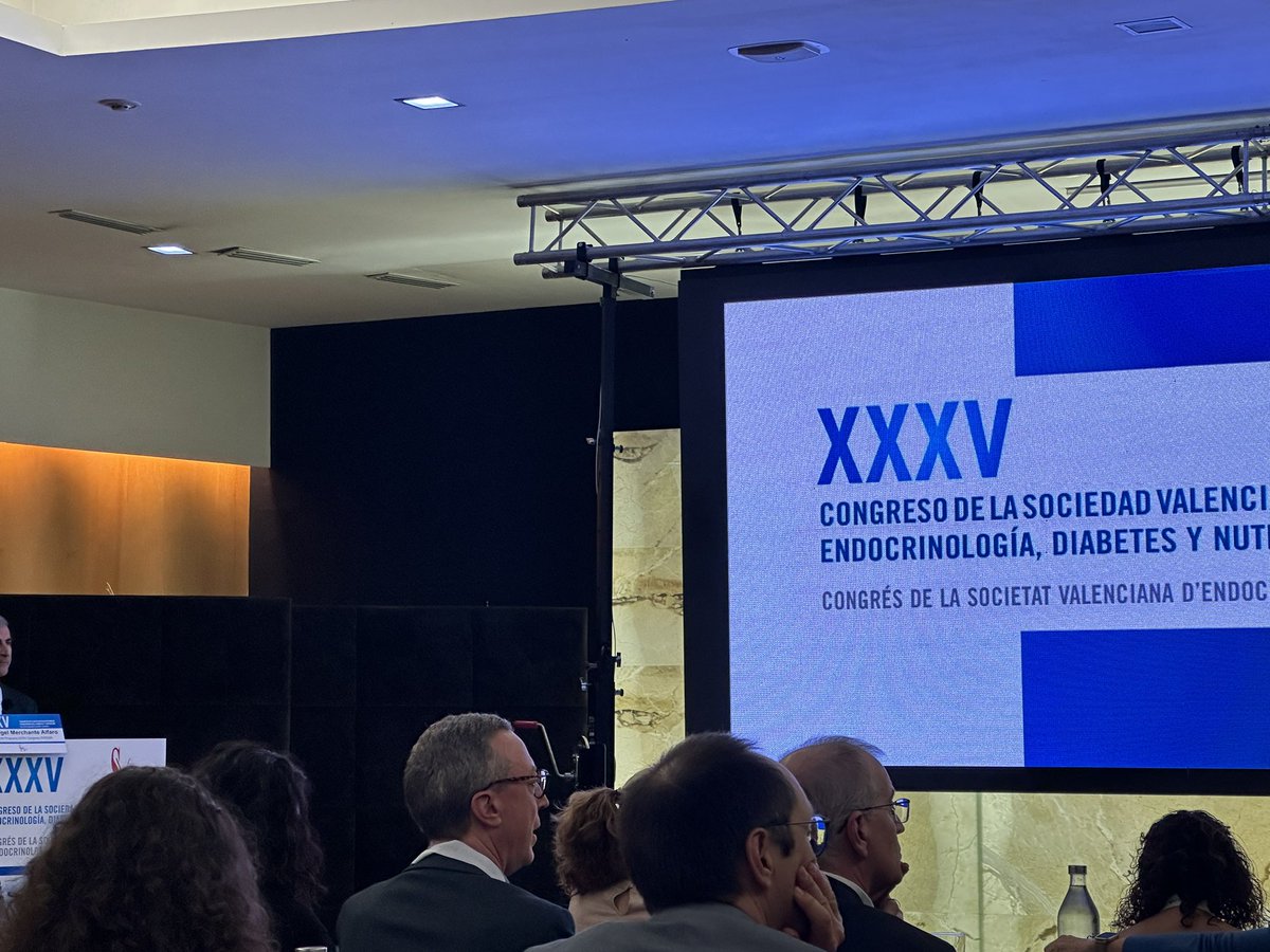 Inauguración oficial del XXXV
CONGRESO DE LA SOCIEDAD VALENCIANA DE ENDOCRINOLOGÍA, DIABETES Y NUTRICIÓN #SVEDYN2023 <a href="/ngelMerchante1/">Ángel Merchante</a> <a href="/pabellangaliana/">Pablo Abellán</a> <a href="/olalla_rubio/">Olr</a> <a href="/RosaCasan/">Rosa Casañ Fernandez</a> <a href="/KateGarcia_EyN/">Katherine García</a> <a href="/ArgentePla/">María Argente Pla</a> <a href="/saraFranch3/">Sara F</a> <a href="/61Morillas/">Carlos Morillas</a> <a href="/AngelLuisAbadGo/">Angel Luis</a> <a href="/CSanchezJuan_3/">Carlos Sánchez Juan</a> <a href="/fpomaresg/">Francisco Pomares</a>