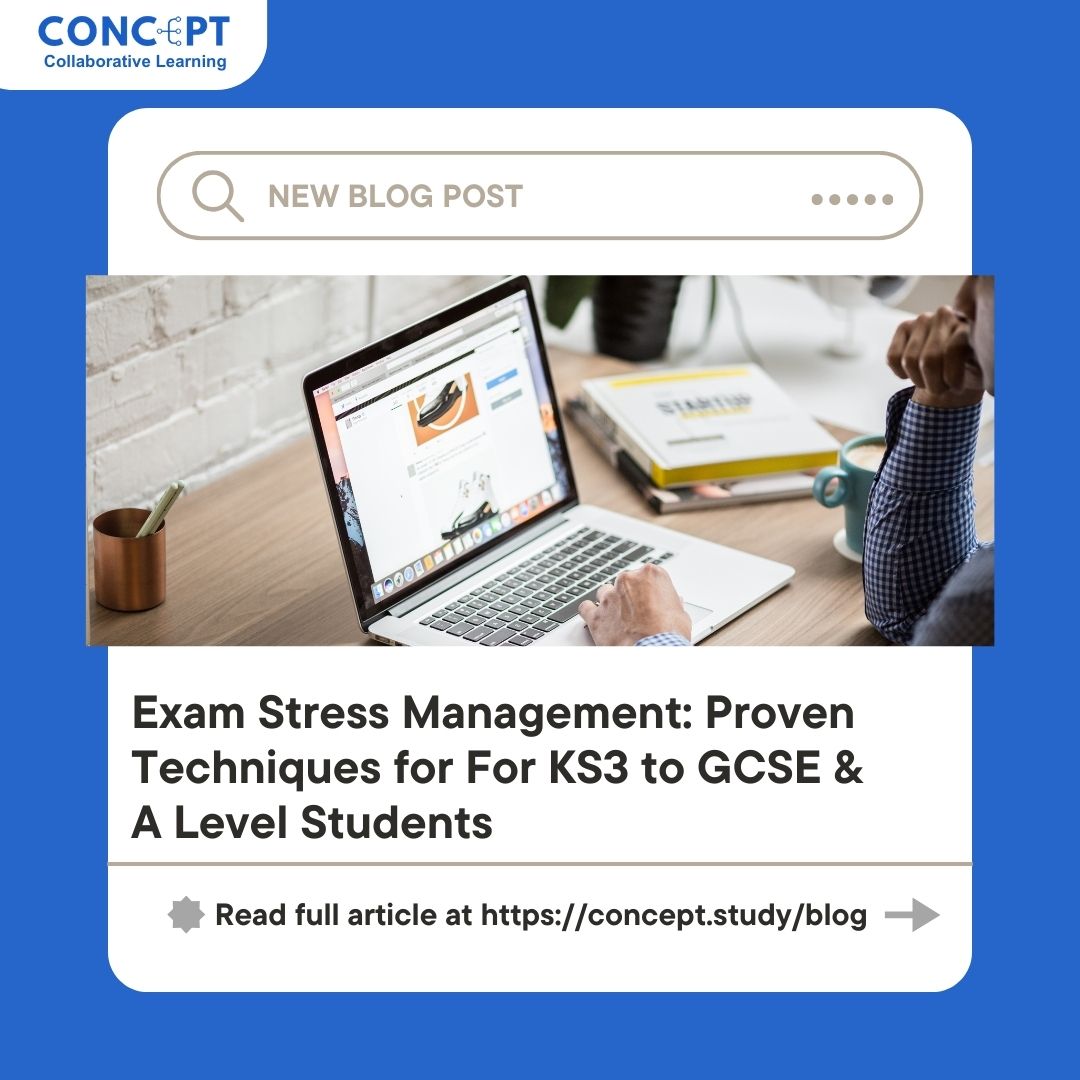 Read in detail, we're looking for your feedback😊 concept.study/exam-stress-ma… . . #blogpost #NewBlogAlert #newblogpostalert #onlineexamination #11plusexams #elevenplusexams #ExamPreparationTips #examsuccess