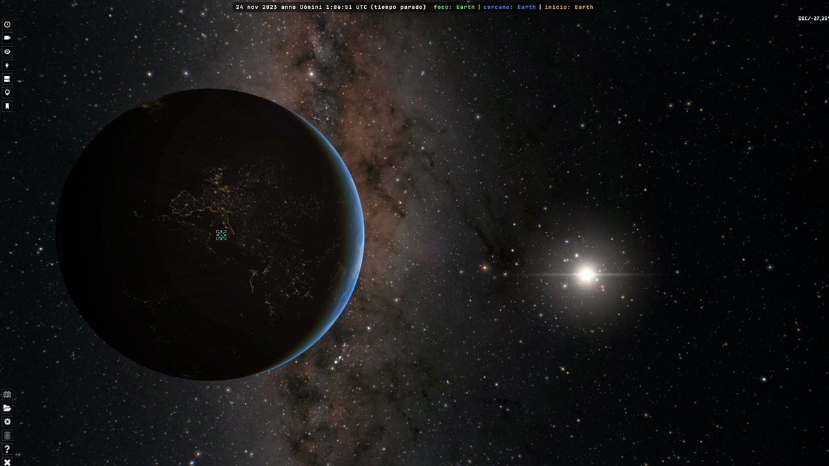 Software Gaia Sky, para viajar por el universo con los datos de la misión Gaia de la ESA y otros catálogos. Imaginaros que vais en una nave espacial viendo las estrellas y otros astros con datos  captados por una misión espacial. Escucha en bit.ly/47NuKup #astronomia