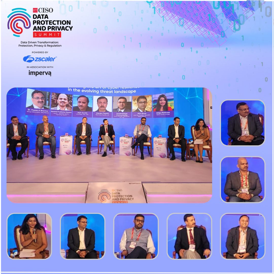 ET_CISO's tweet photo. Join us for a riveting Panel Discussion at the Economic Times Data Protection and Privacy Summit 2023.
Discover More- https://t.co/2viMvlCVYV
#ETCISO #CISO #ETCISODPPS2023 #DataProtectionSummit #DataPrivacy #DataProtectionMatters #Innovation https://t.co/XGUsUIvmrM