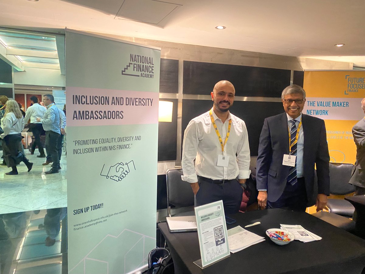 OneNHSFinance's tweet photo. Great to see so many people coming to see our network stands, lots of new network members! Get involved #VMAC23 #FACE #Nationalrainbownetwork I&Dambassadors #ValueMakers https://t.co/dZZPgolO41