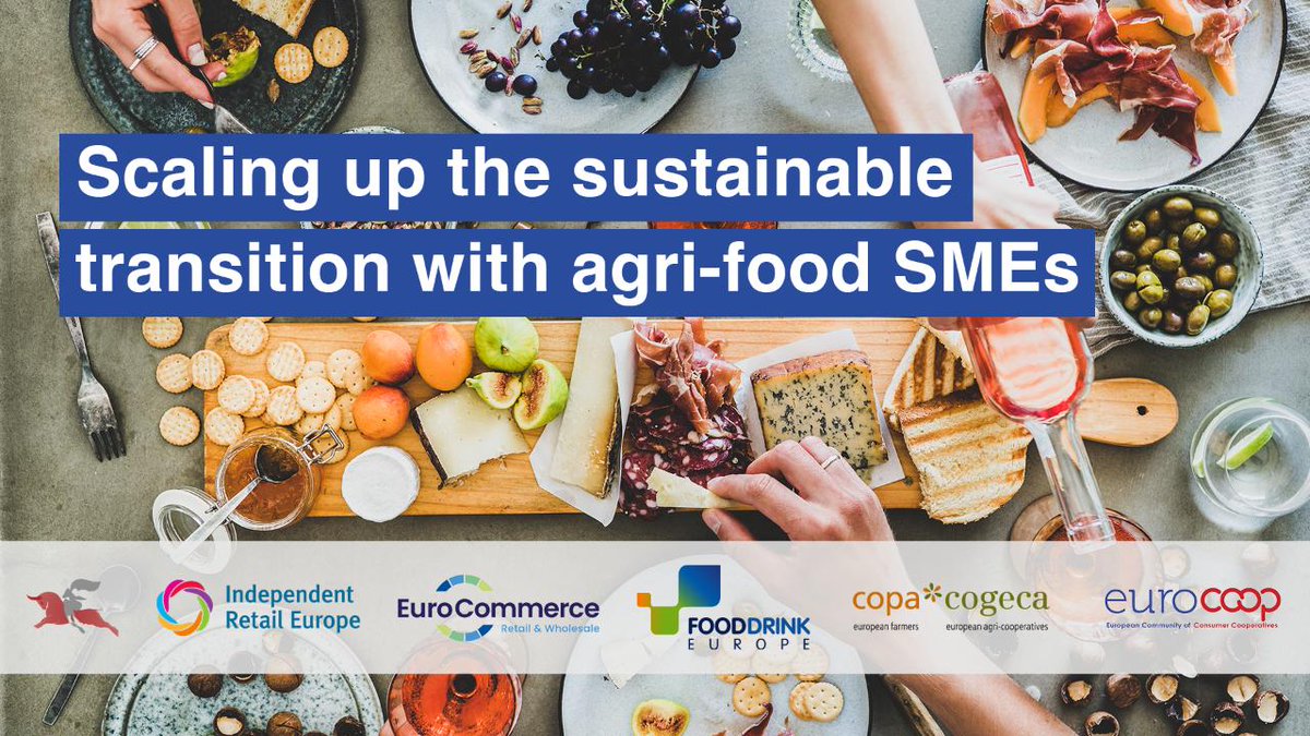 The journey toward sustainable food systems is inspiring yet challenging. 

The #EUCodeOfConduct serves as our guiding light, fostering a collective effort to #sustainability.

Join us in supporting #SMEs on their transition 🌽 

🗓️November 27th 
👉bit.ly/3sMDPVy