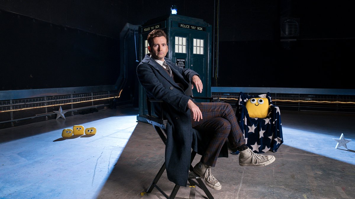 ❤️❤️ There's just one more sleep until the TARDIS lands back on @BBCOne and @BBCiPlayer with first #DoctorWho 60th anniversary special The Star Beast And the Doctor's reading a @CBeebiesHQ Bedtime Story tonight ahead of the big day! Sneak a peek ➡️ bbc.in/3sLc5Av