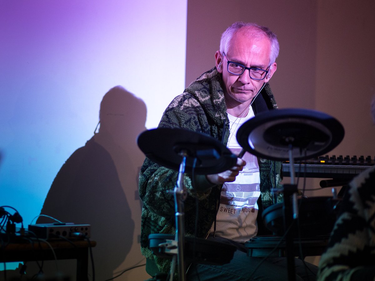 More rehearsal photos for Cyclic Sounds gig on Dec 1st. Photos by Martin Singleton - link in bio.