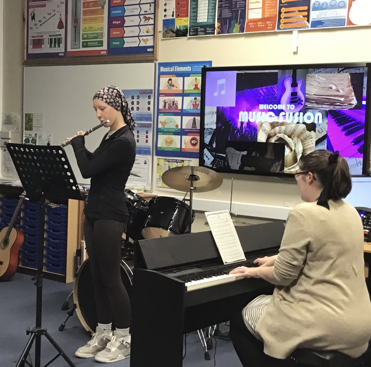 🎶🤝 A brill evening at Parrenthorn's music fusion night! 🎸🥁 Awesome to see everyone performing – proof that music is the universal language we all speak! #MusicFusion