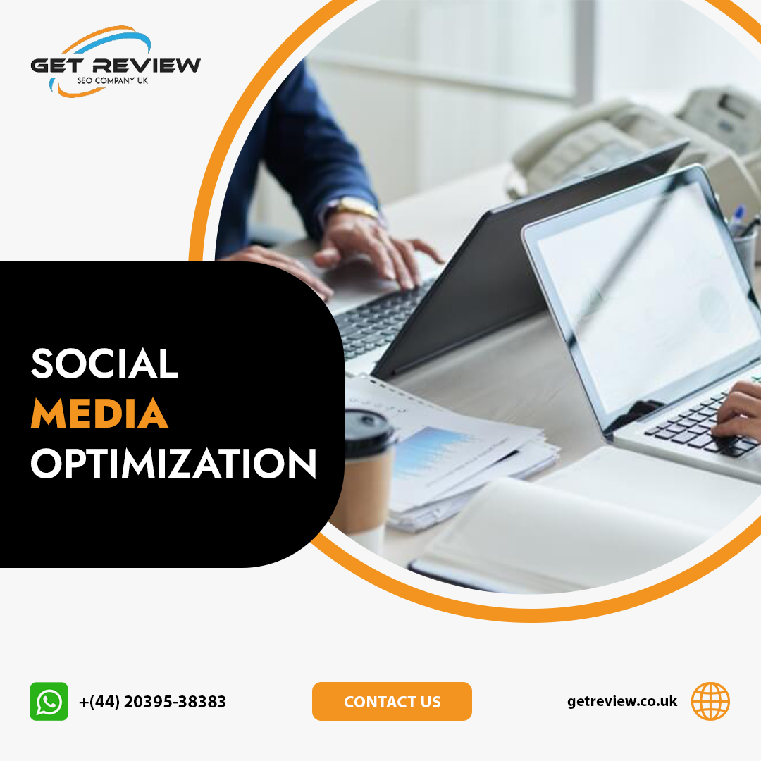 Get Review maximizes brand impact and engagement with Social Media Optimization strategies for business success.

For more info visit🌐: bit.ly/3ZoGChM
Call☎️: + (44) 20395-38383
Email📧: info@getreview.co.uk

#Socialmediamanagement #Socialadvertising #SeoServices #Smo