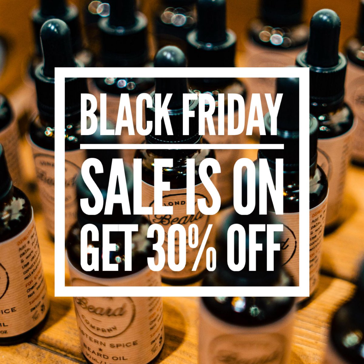 #BlackFriday sale is on • Get 30% off your order automatically when you spend min £15 • no code required:

londonbeardcompany.com/collections/all
