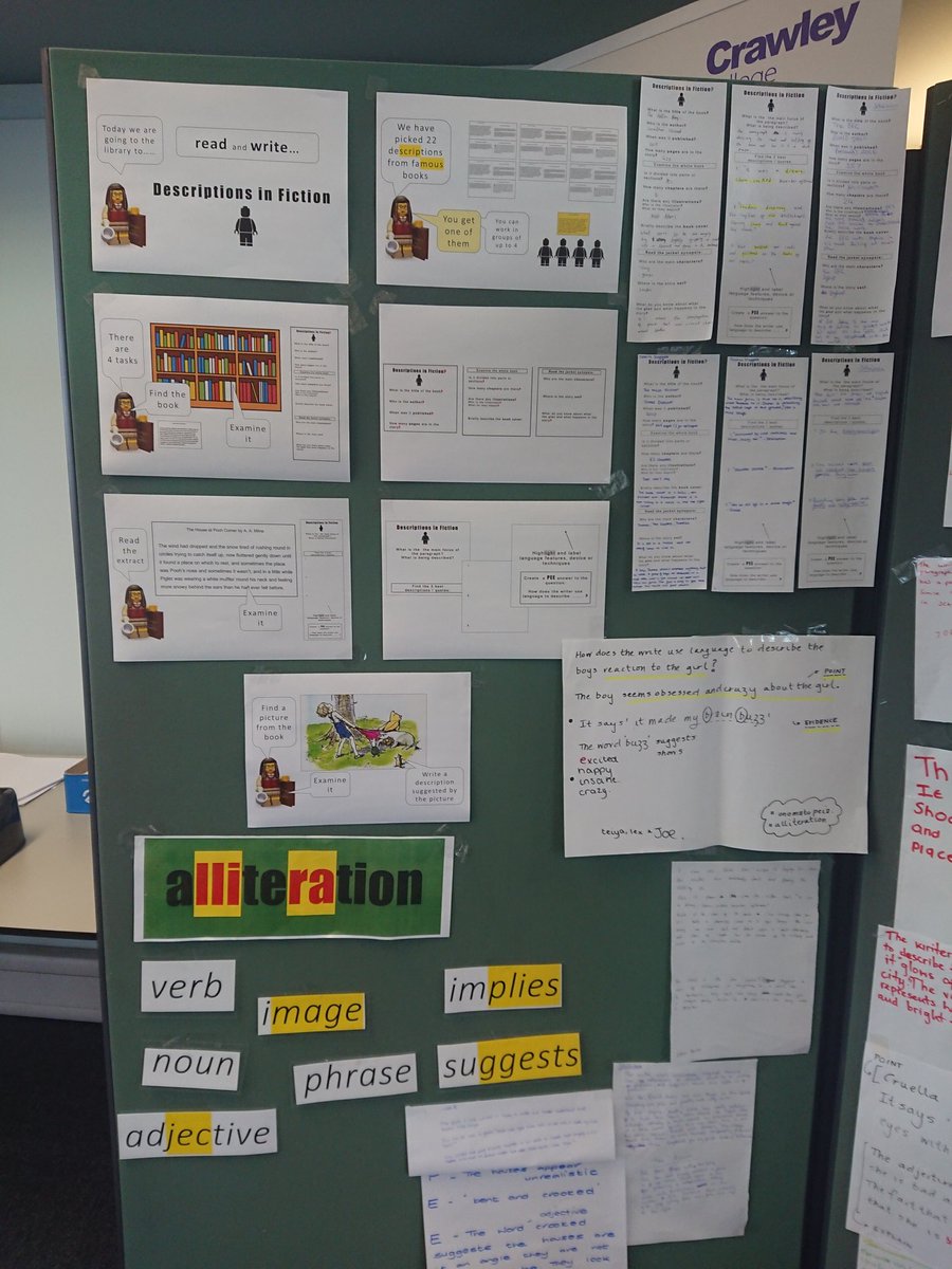 CCLibraryteam's tweet photo. Lots of completed PEE paragraphs from our #Library4Life events #madeatCrawley https://t.co/BtkwCGdqDK