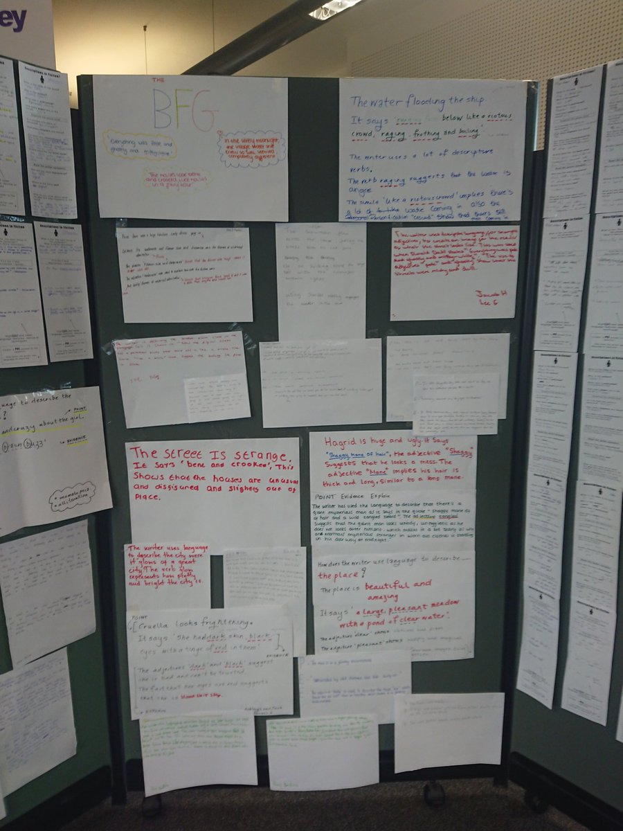CCLibraryteam's tweet photo. Lots of completed PEE paragraphs from our #Library4Life events #madeatCrawley https://t.co/BtkwCGdqDK
