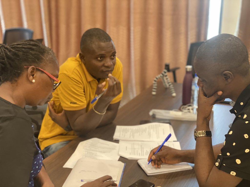 @REDRESS_Liberia co-researchers mapping the impact of mentorship on themselves and their communities using ripple effect mapping. Confidence building, storytelling, technology, advocacy all key skills raised so far @TDRnews @shahreen_c @RoziMcC