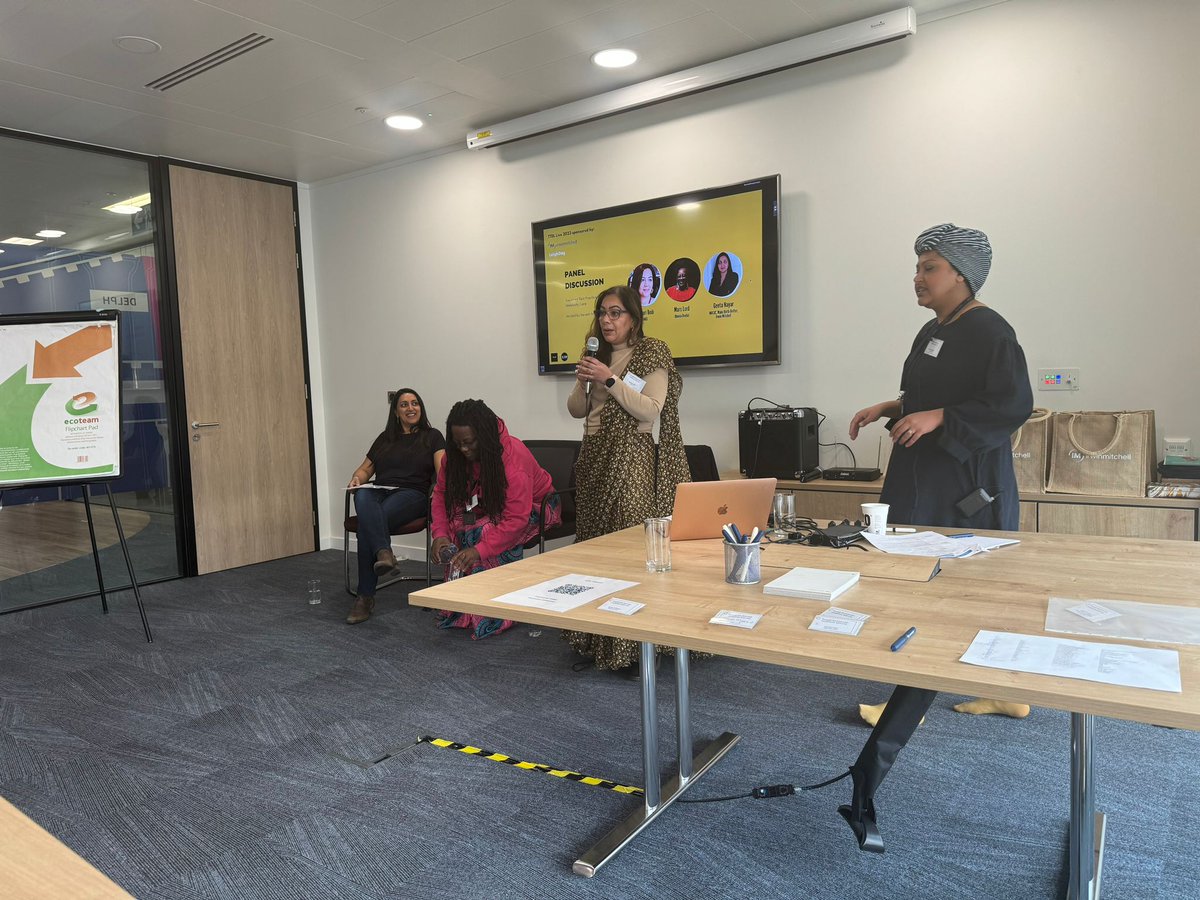 The Panel Discussion is underway
Exploring Best Practice in Maternity Care
.
Leading the discussion, Madhuri Bedi, Geeta Nayar and Mars Lord hosted by Benash Nazmeen

#ttdlconference #ttdllive23 #darklenspledge