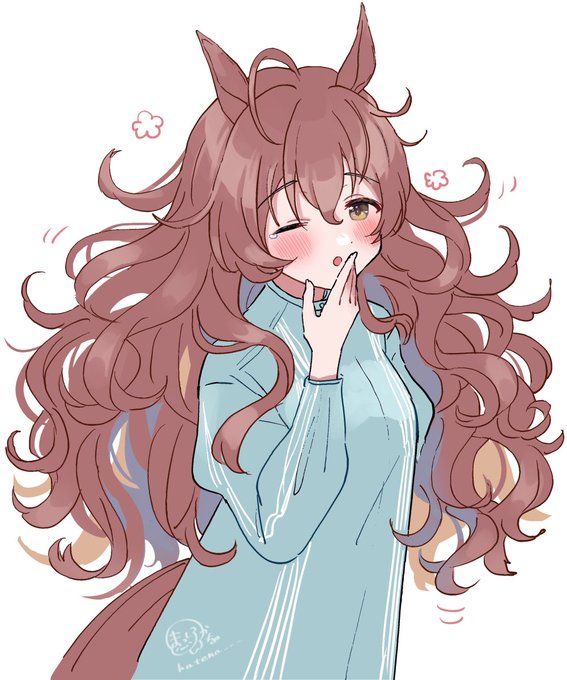 朝のふわふわメジロブライト#ウマ娘 