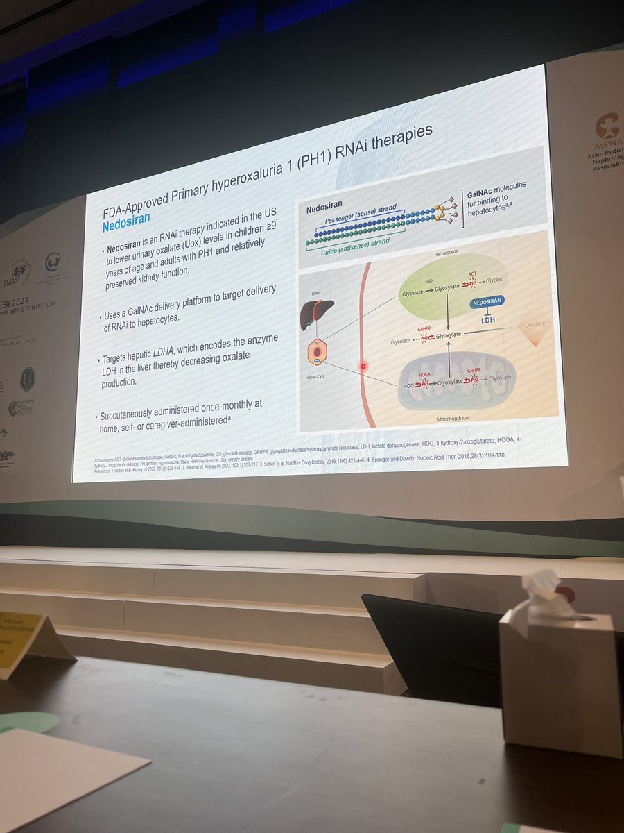 Brilliant talk by Dr Loai Eid on Primary Hyperoxalouria at #15th_ACPN_Dubai <a href="/IPNA_PedNeph/">IPNA Ped Nephrology</a>