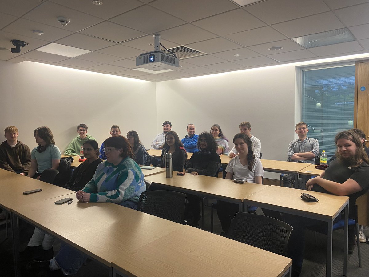 Amazing turnout for our talk on Wednesday! Thank you all very much for coming, Wayne was a brilliant speaker and there were some extremely interesting questions!