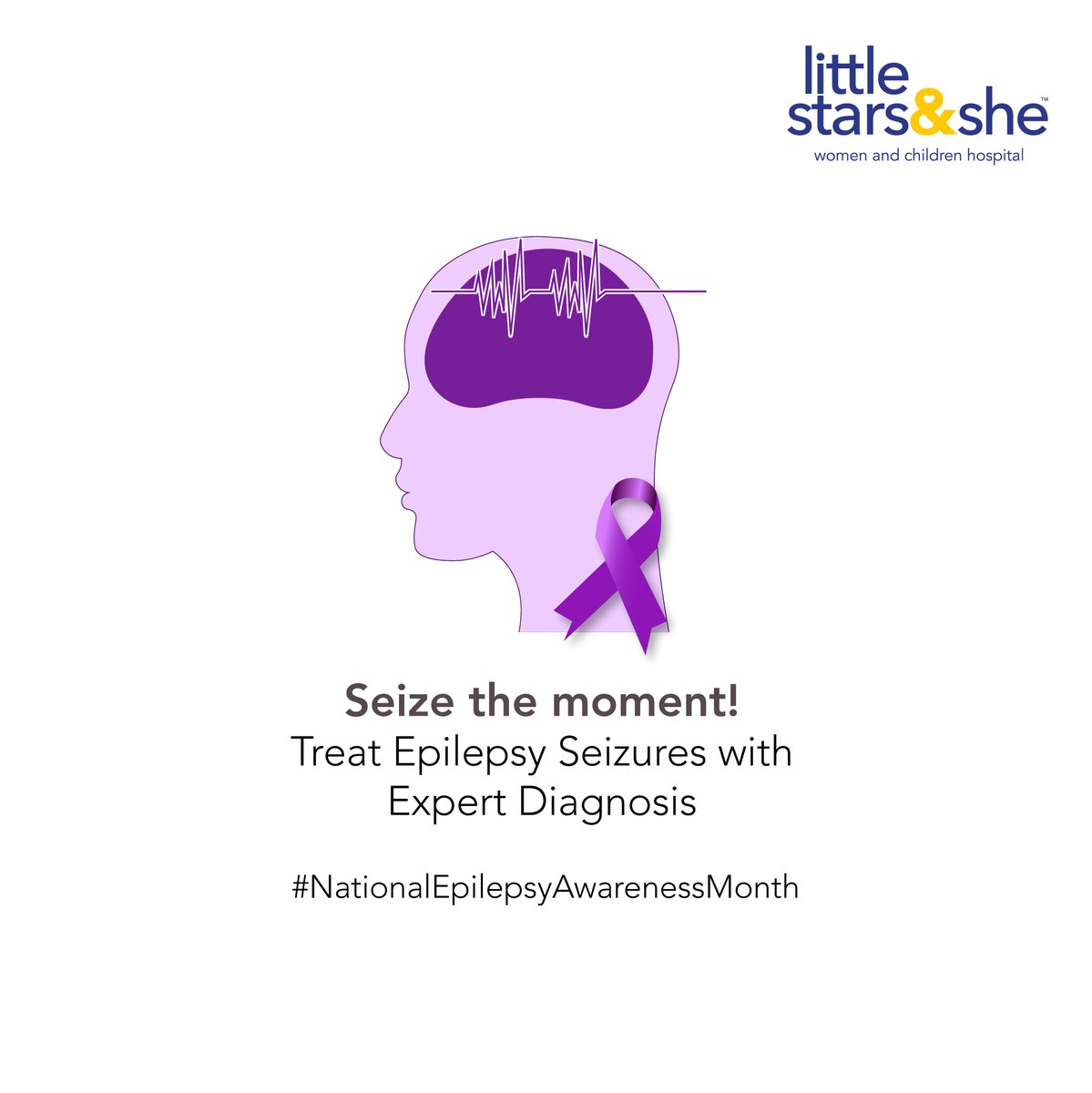 With our cutting-edge Epilepsy diagnosis and treatment, we strive to make a difference in the lives of children battling this condition.

#littlestarsandshe #epilepsyawarenessmonth #epilepsyawareness #ChildrensCare #WomensCare #Healthcare #Maternity #Pregnancy #Childbirth