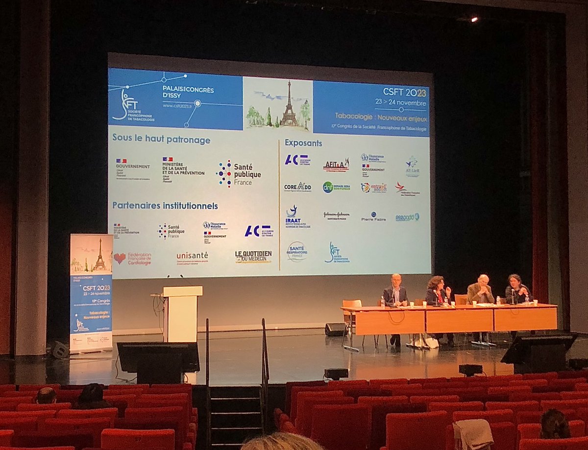 En plénière ce matin sur la vape ! Il est indiqué qu' "un dénigrement de cet outil peut être préjudiciable à la lutte antitabac".