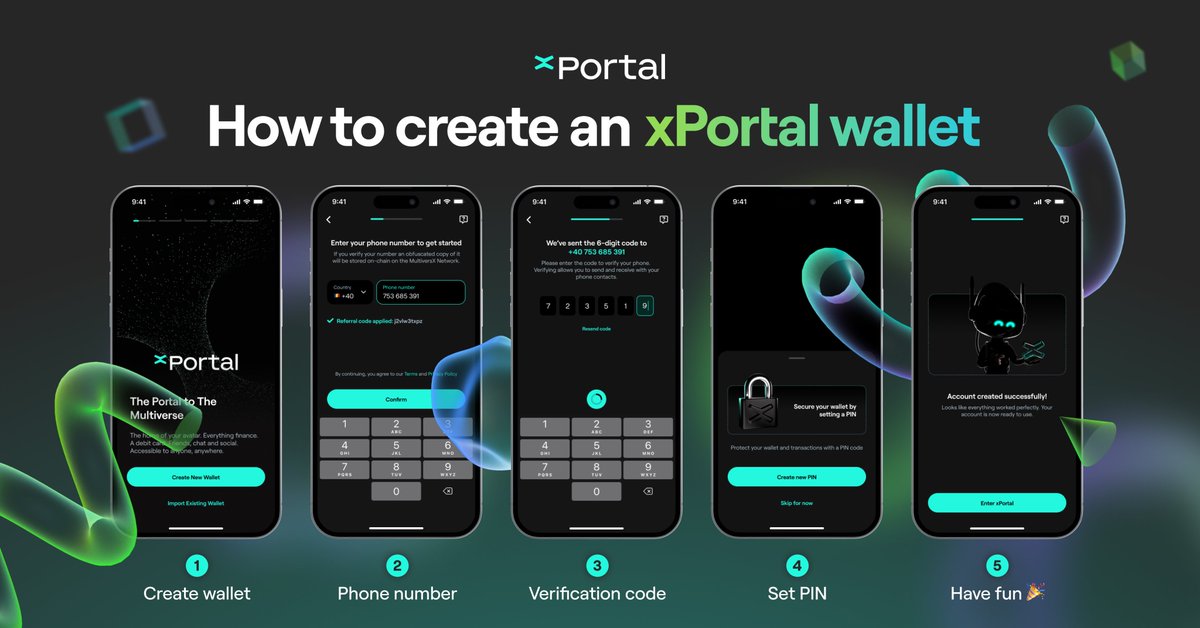 We get it, talking about “seamless onboarding” sounds very cliché, but let’s be honest, it doesn’t get much easier than this. Ready to join the #xPortal family? Here’s how you can start exploring the world of Crypto, Cash, Fun in just a few simple steps.