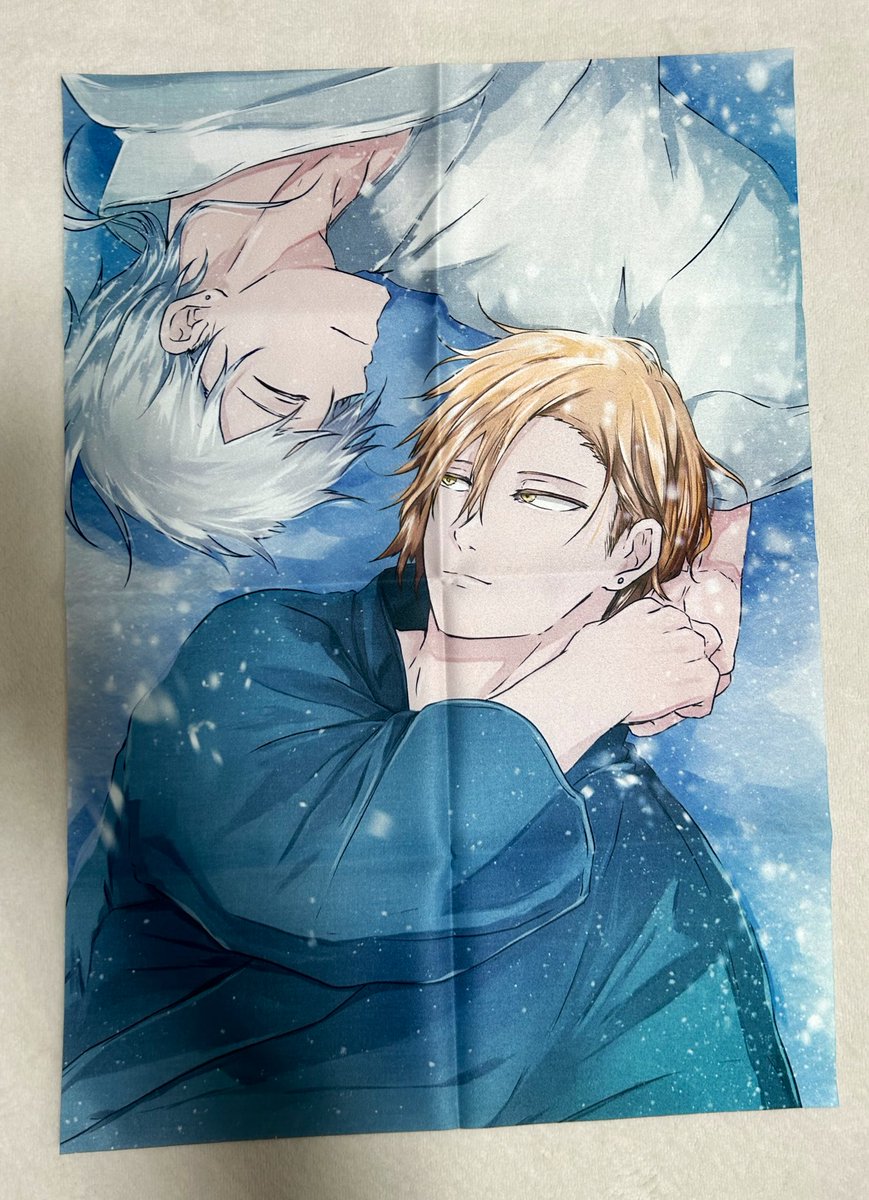 12、1月使用の布ポスター届きましたっ！！！！すっごい綺麗❤️
